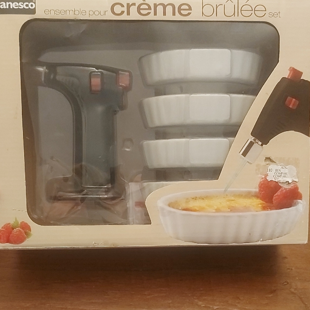 Creme Brulee Set with Torch
